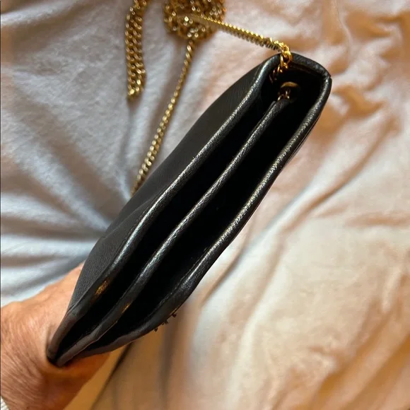 Dior Black Grain Leather Chain Crossbody Shoulder Bag - Picture 7 of 13